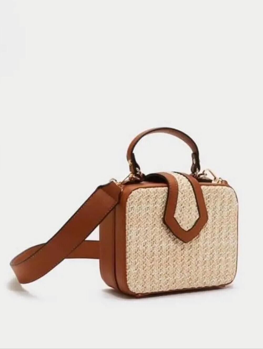 Nwt Wicker Bag